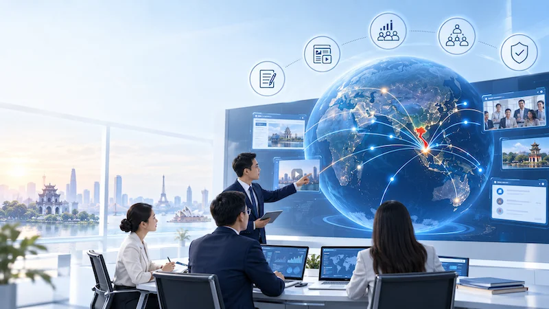 Quản trị truyền thông số trong hoạt động thông tin đối ngoại: kinh nghiệm quốc tế và một số gợi mở cho Việt Nam