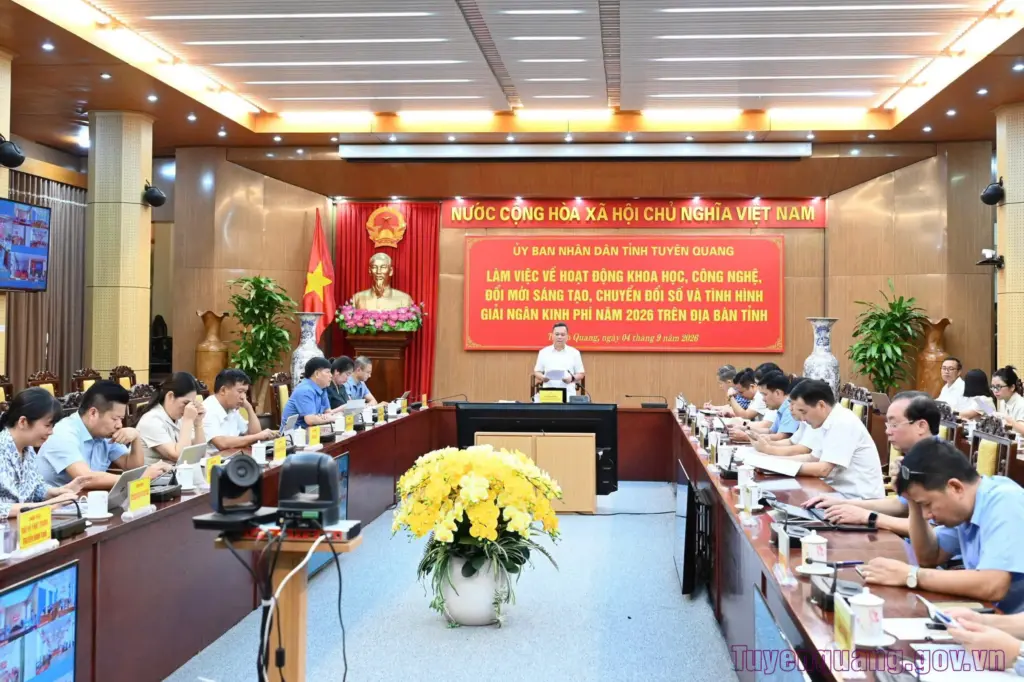 Một số giải pháp tăng cường vai trò lãnh đạo của Tỉnh ủy Tuyên Quang nhằm phát triển khoa học, công nghệ và đổi mới sáng tạo trong bối cảnh mới