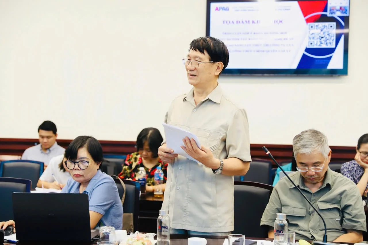 Tọa đàm khoa học “Nâng cao năng lực thực thi công vụ của cán bộ, công chức chính quyền cấp xã”